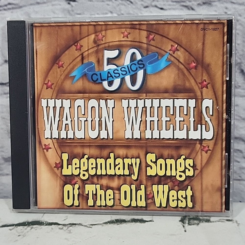50 Classic Wagon Wheels Legendary Songs Of Old West Music CD Audio Vol 2